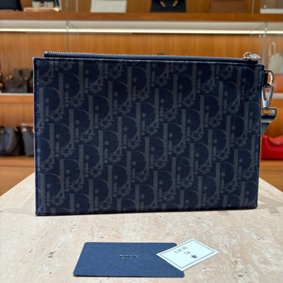 Dior Oblique Denim Tears A5 Flat Pouch 奧迪 A5手拿包-6