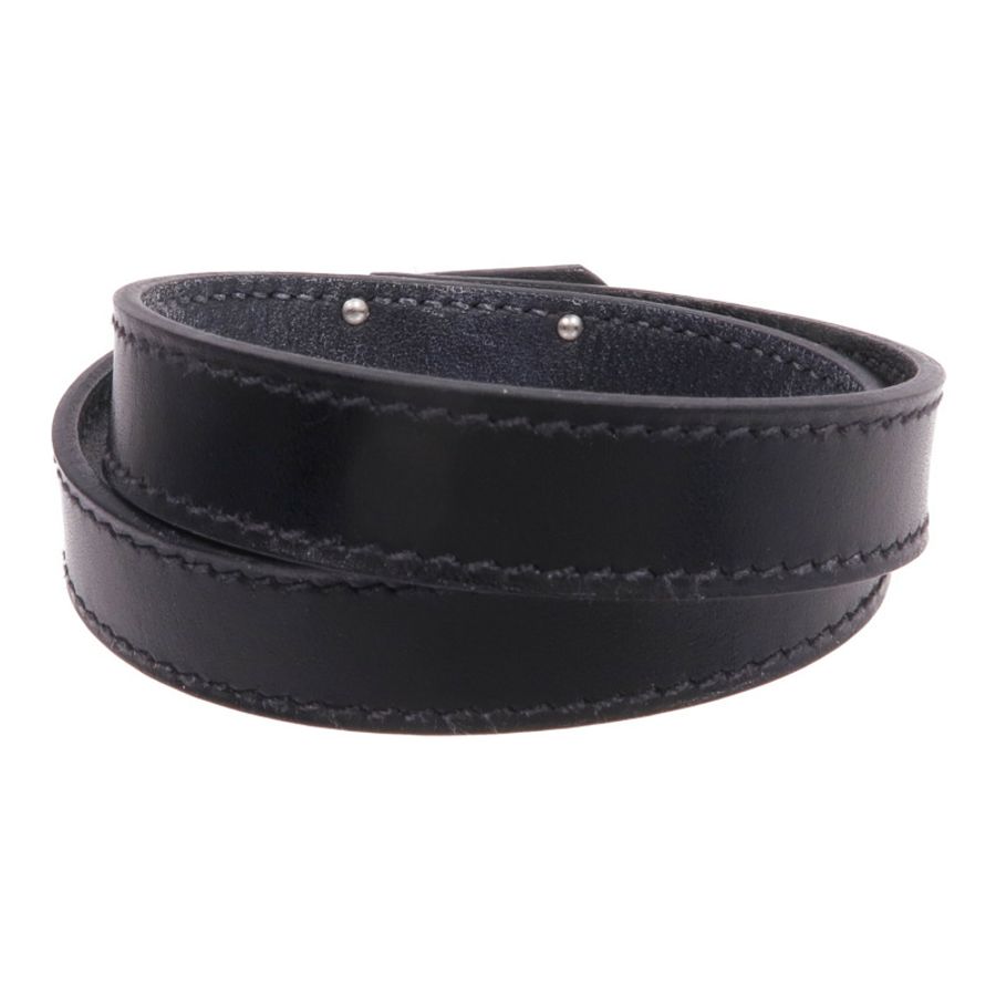 HERMES Box Calf皮革Kelly Double Tour Bracelet手鏈-2