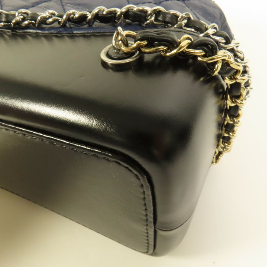 CHANEL 牛皮皮革Gabrielle Backpack背包-11