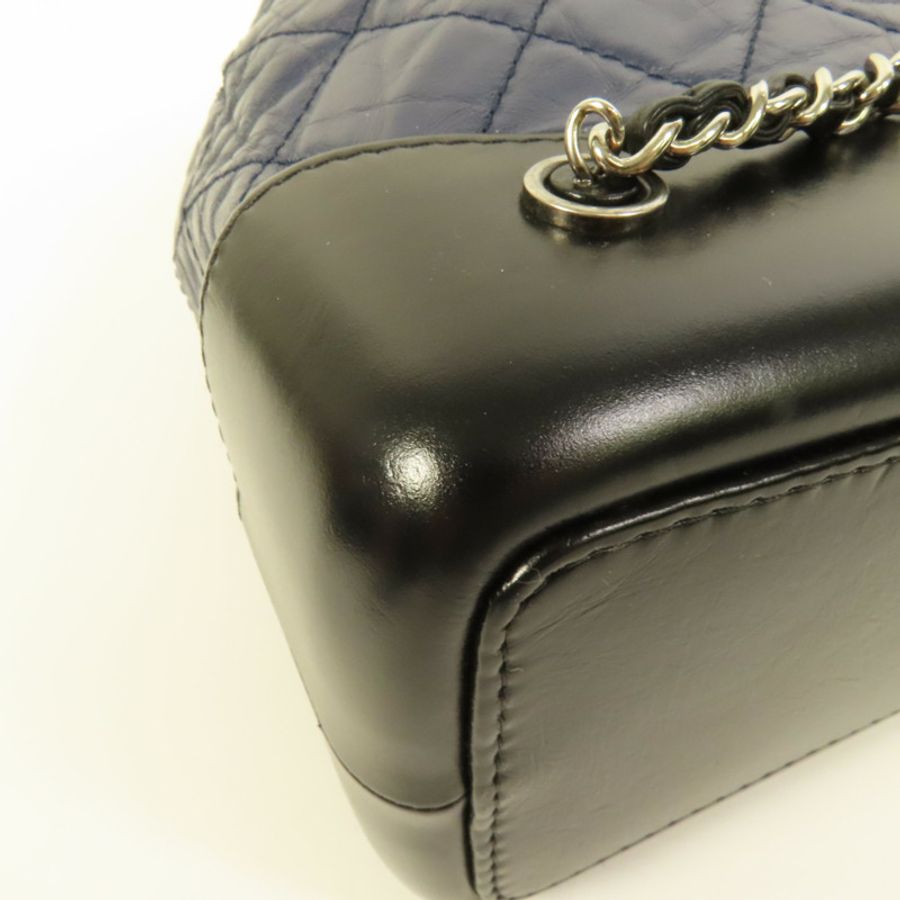 CHANEL 牛皮皮革Gabrielle Backpack背包-14