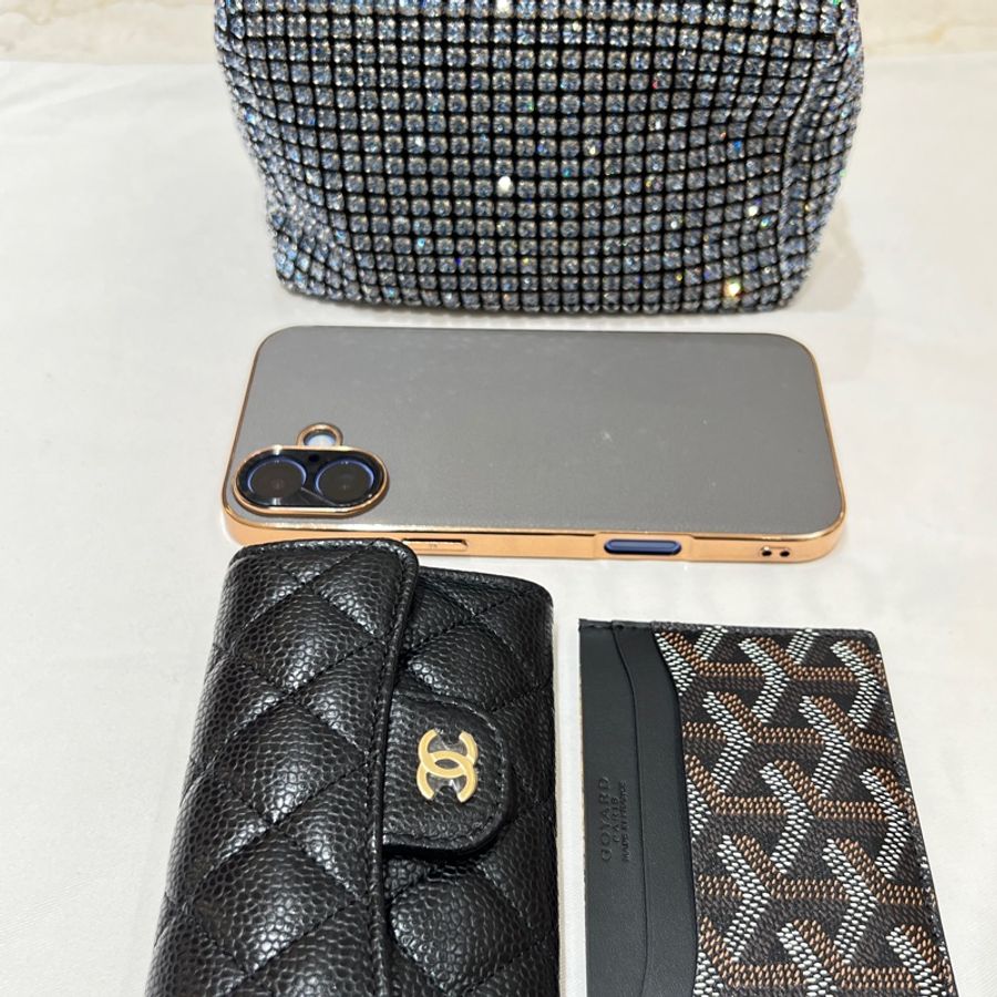 【奢華閃耀・魅力焦點】Alexander Wang heiress pouch 水晶網格晚宴包|派對名媛必備|極輕設計|黑色晶鑽肩背包-6