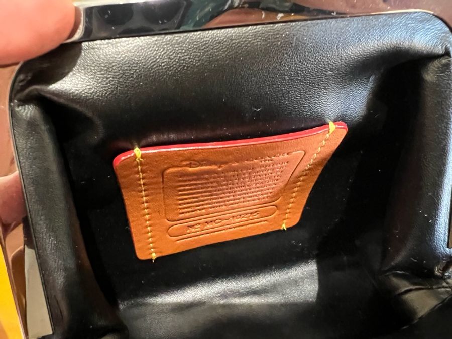 Coach*Disney 聯名芥末黃米奇包 孫芸芸同款 手提包 斜背包(全新收藏品)-5