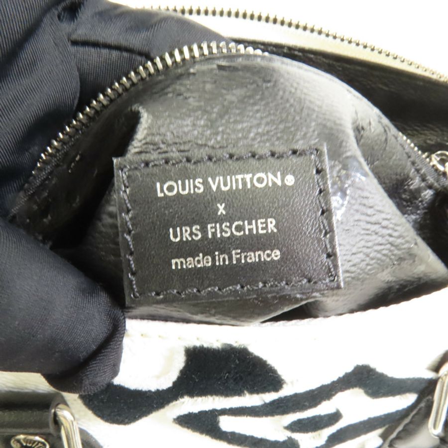LOUIS VUITTON Tufted Monogram Speedy Bandouliere 25銀扣手挽肩背兩用袋-9