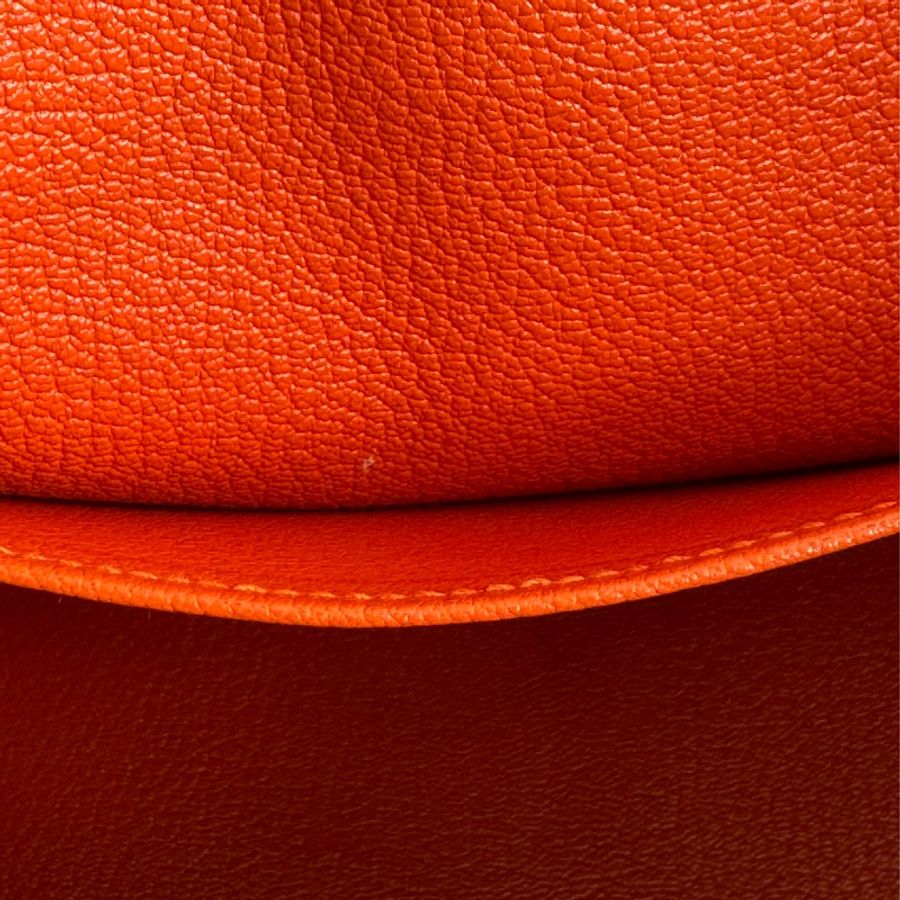 Hermes 9J橘金釦Birkin30-30