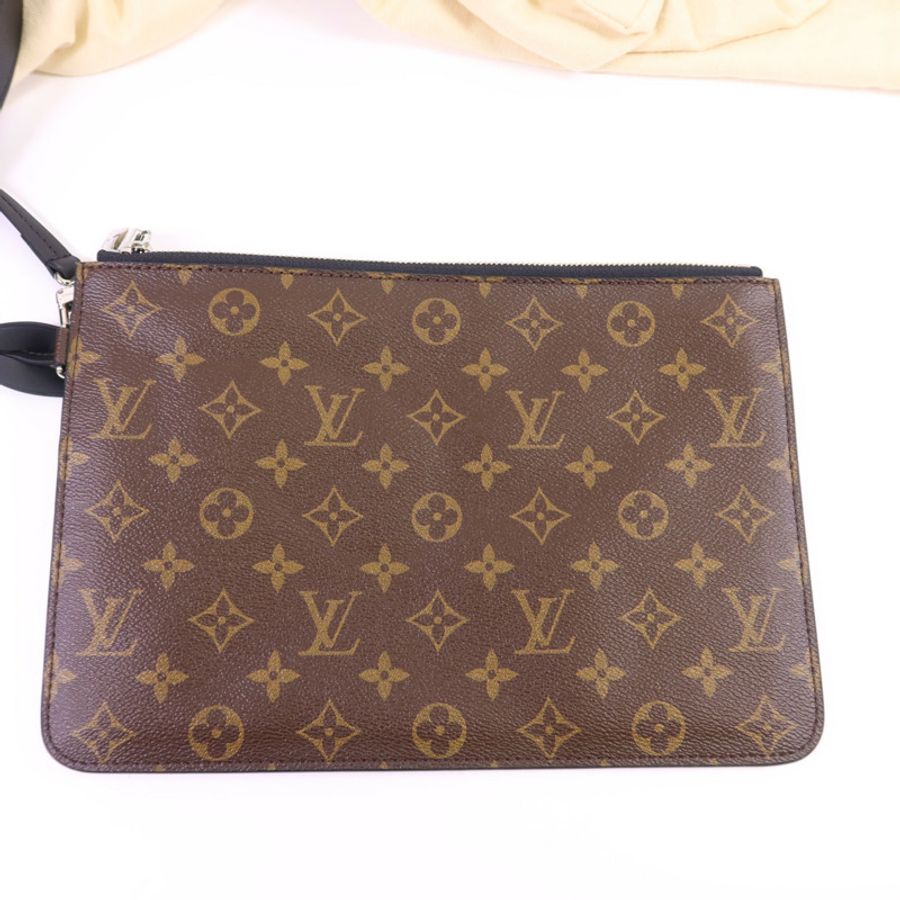 LOUIS VUITTON Monogram Macassar LV X Fragment Cabas Light Tote Bag銀扣手挽袋-11