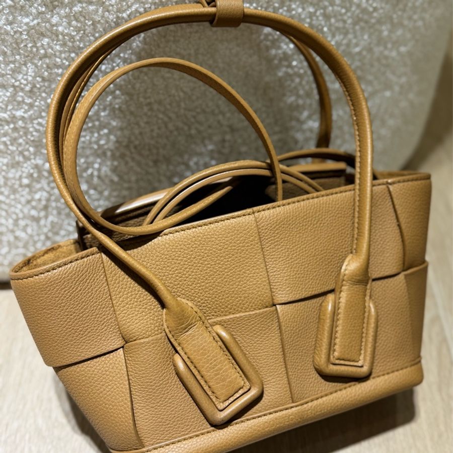 極新美品✨BV Arco編織手提包-0