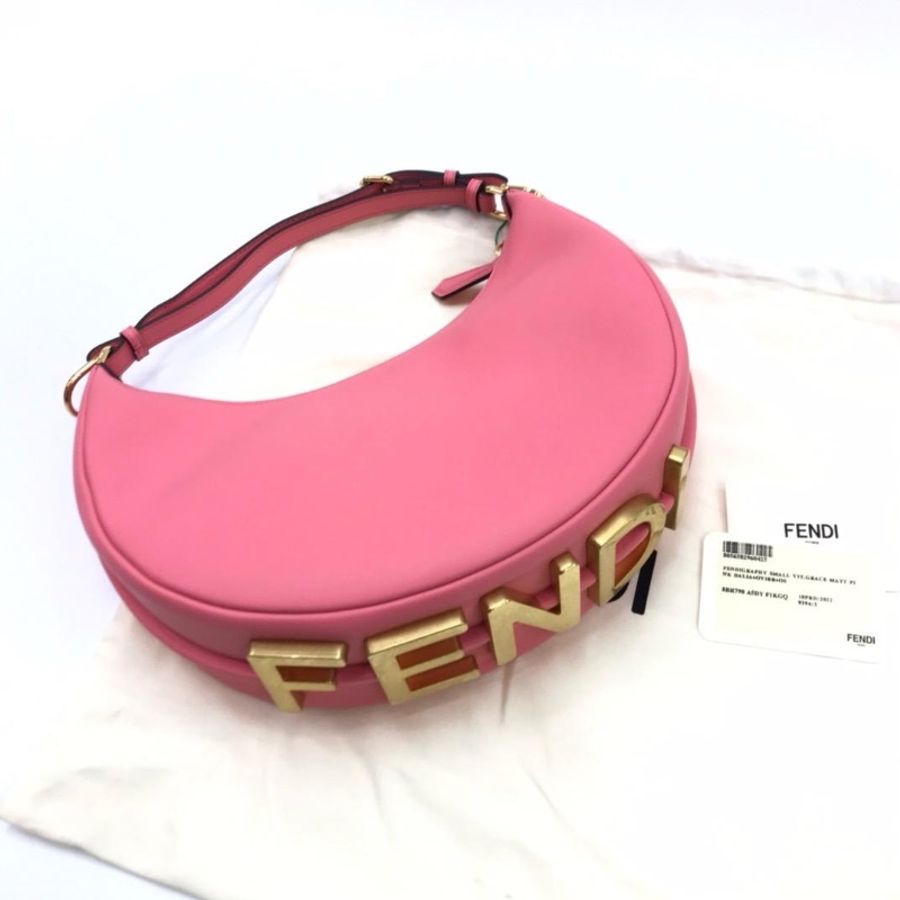 Fendi pink moon bag-1