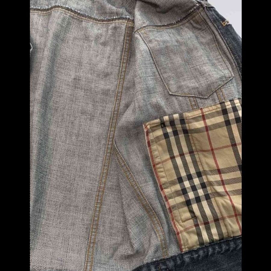 M碼/日本進口二手/Burberry London /牛仔外套-2