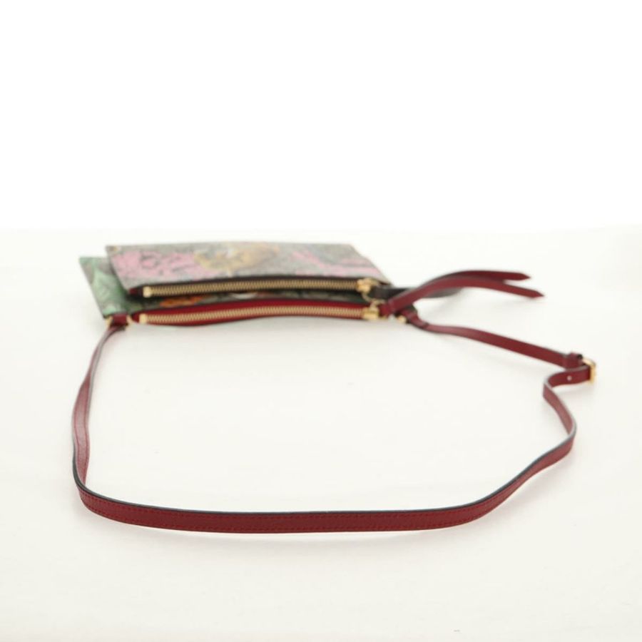 【日本直送】GUCCI GG Supreme 孟加拉虎花卉包 PVC 米色金色 454111 正品 154913SAM-6