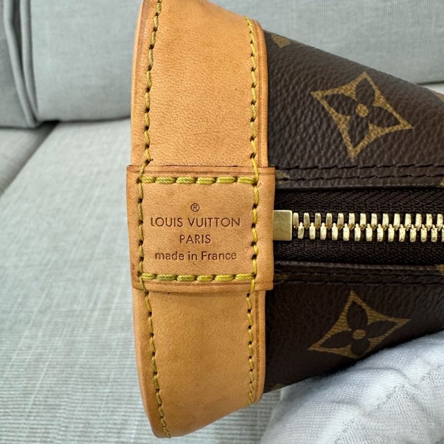 LV M53152 經典MONOGRAM ALMA BB 貝殼包 手提包 斜背包#晶片款#-21