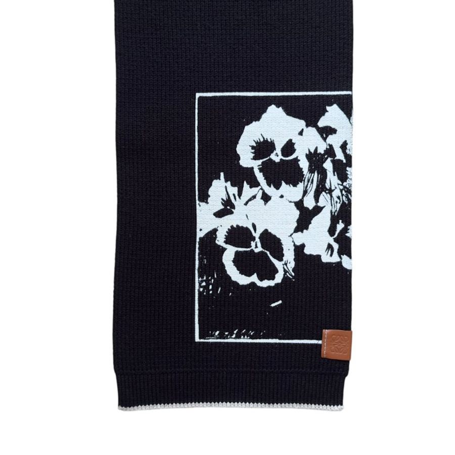 LOEWE 雙面 圍巾-5