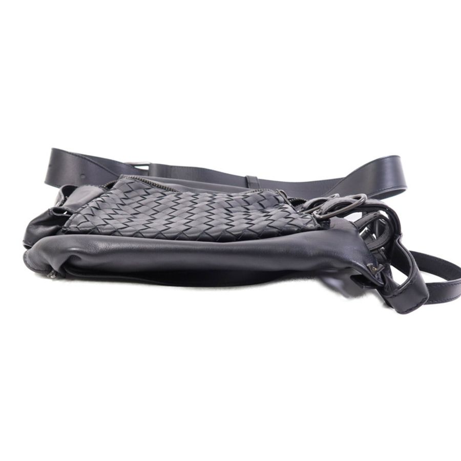 BOTTEGA VENETA 皮革Intrecciato Waist Bag腰包-3