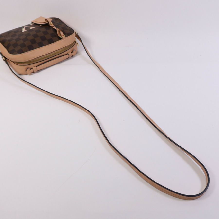 LOUIS VUITTON Damier Sunta Monica金扣手挽肩背兩用袋-8