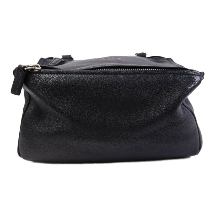GIVENCHY 山羊皮皮革Pandora銀扣肩背袋-3