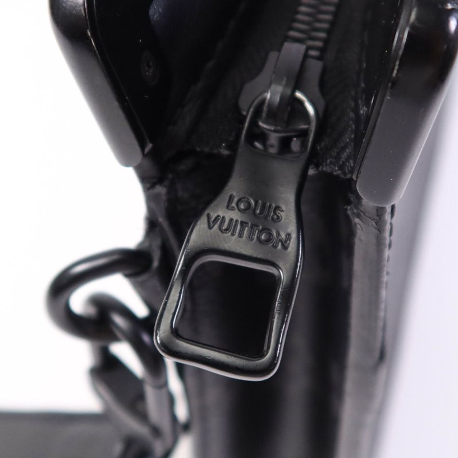LOUIS VUITTON Monogram Eclipse Trunk Pochette手拿包-8