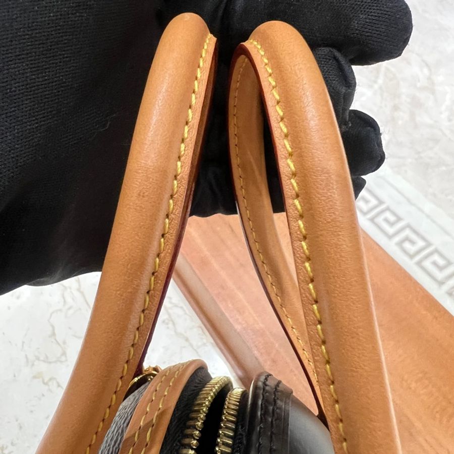 【LV 經典老花 × 限量藝術品】Louis Vuitton Monogram Egg Bag 恐龍蛋手提包|立體雕塑感設計|限量稀有收藏款-5