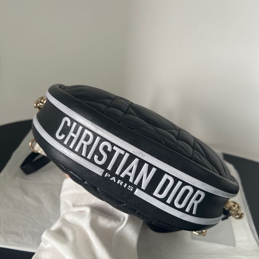 ✨Dior vibe hobo羊皮小號 專櫃十萬 單肩斜背手提都好酷🖤-15