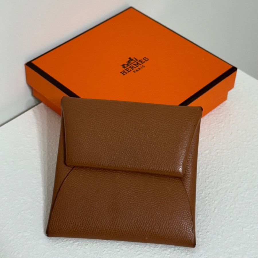 愛馬仕Hermès 零錢包/零錢袋/大地色/豆乾包-5