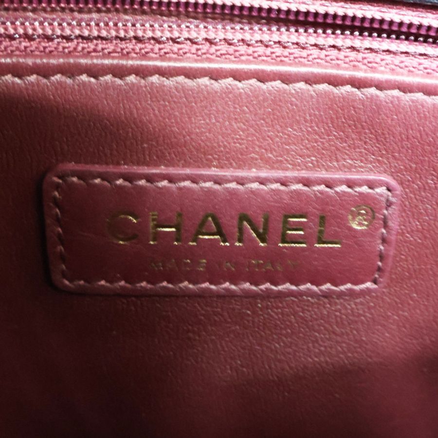 黑色 荔枝紋 菱格紋 牛皮 Coco Handle 29 兩用包 金釦 (無卡)【CHANEL 香奈兒】 A92992-6