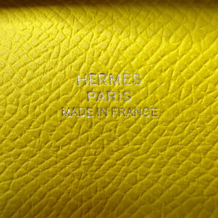 HERMES 全新Bastia拼色零錢包-8