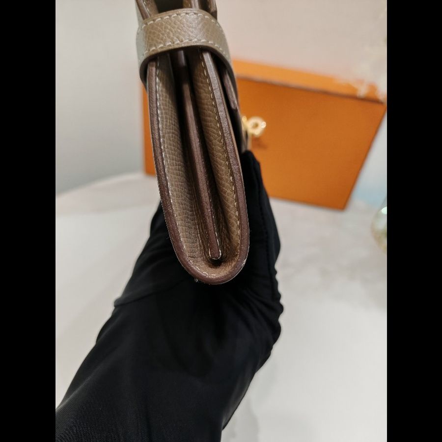 Hermes kelly long wallet-9