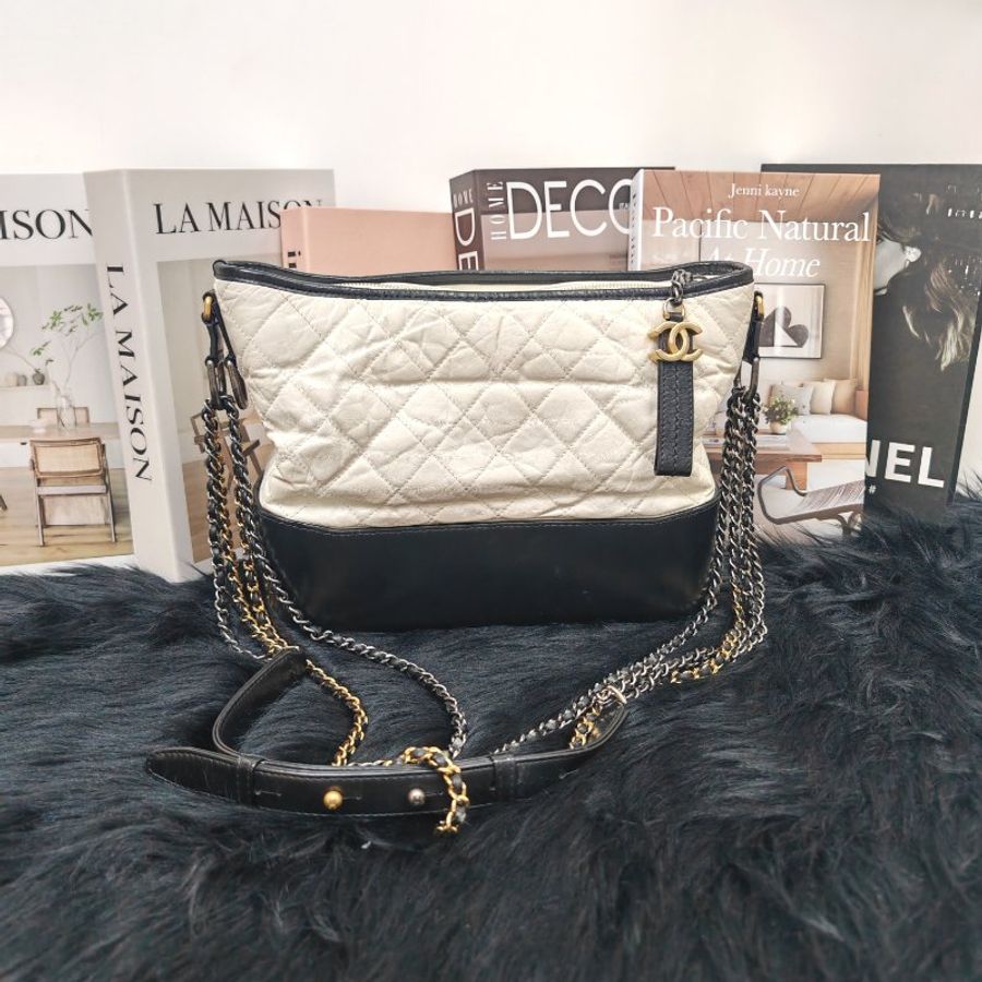 Chanel 流浪包 白金 中號 25開-0