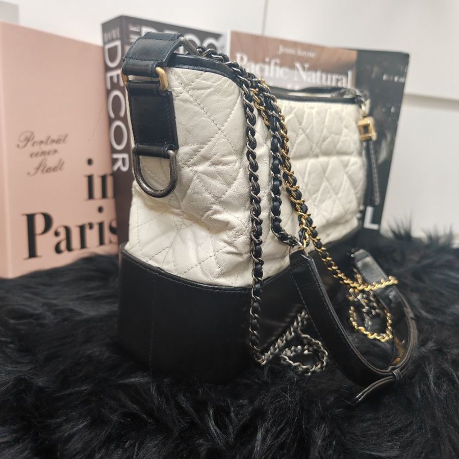 Chanel 流浪包 白金 中號 25開-1