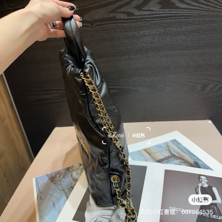 Chanel 22垃圾袋 手提後背包-3