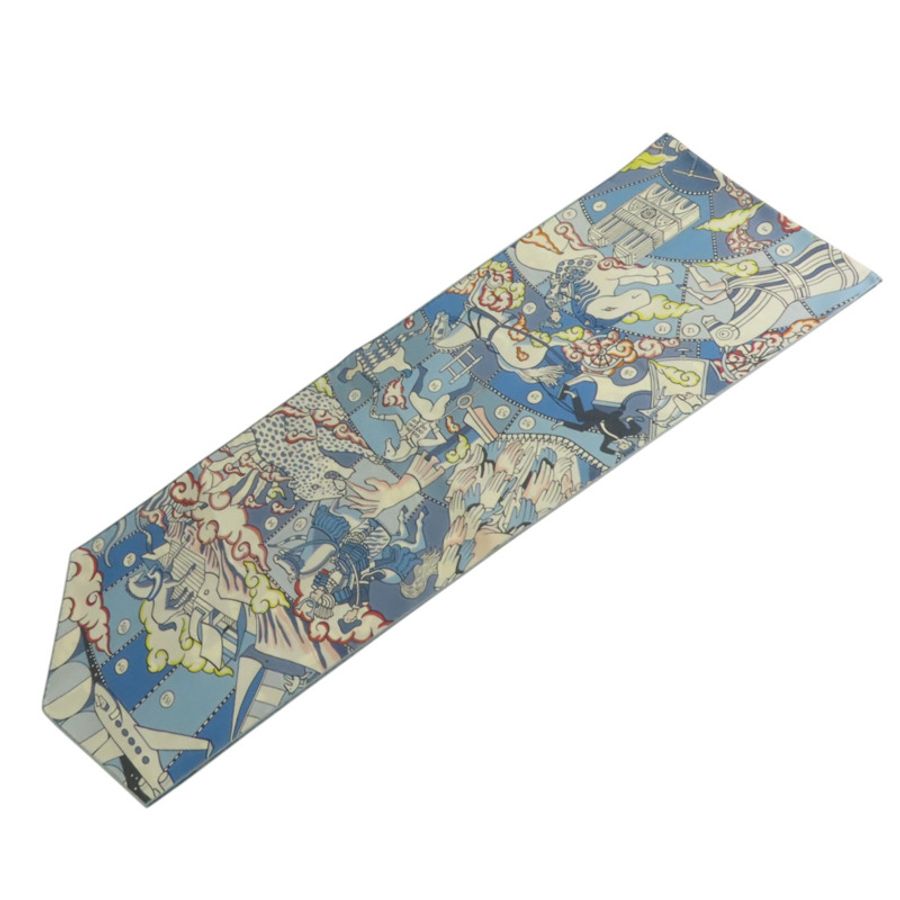 HERMES 【Hermes Fair】絲質Maxi Twilly Scarf絲巾-1