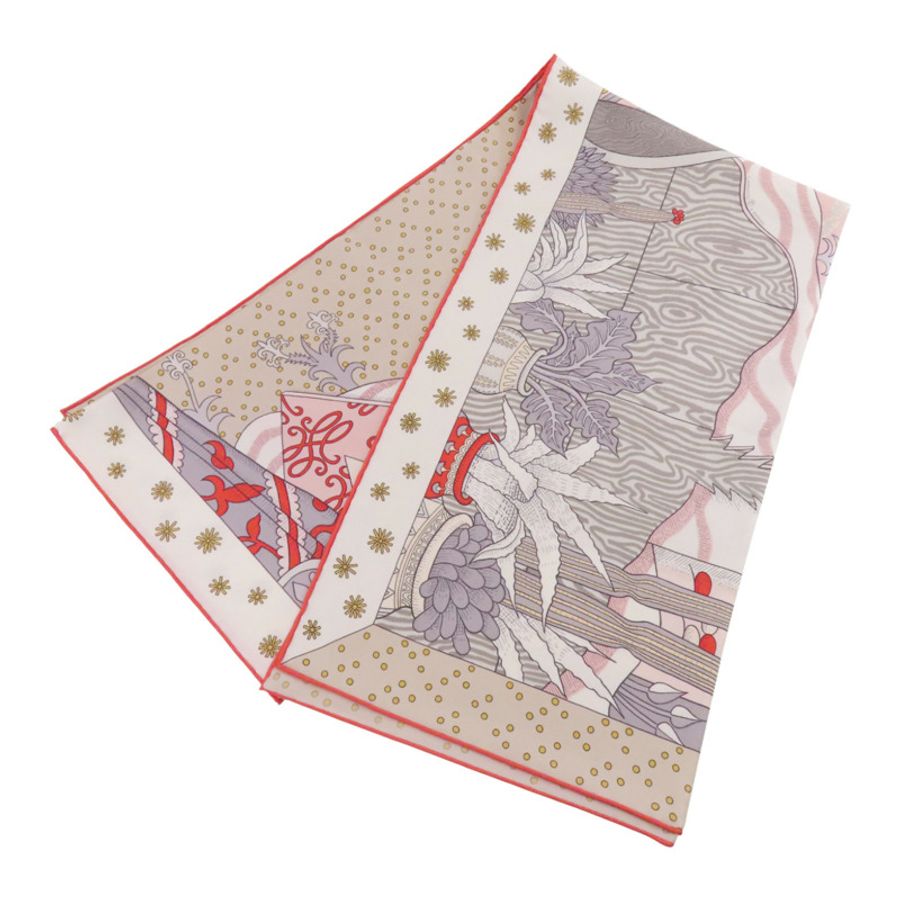 HERMES 【Hermes Fair】絲質Scarf 90x90絲巾-6