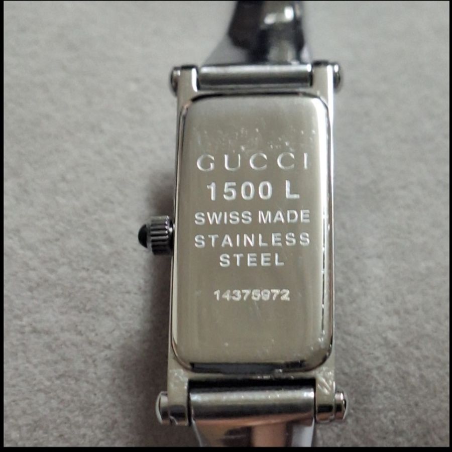 Gucci (古馳)天然真鑽女士腕錶 - 1500L-20