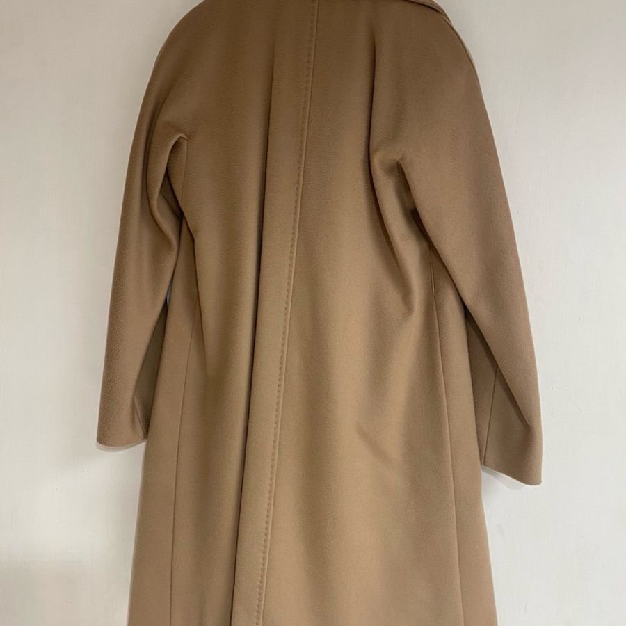 MaxMara -Dravenna 駝色羊毛大衣-2