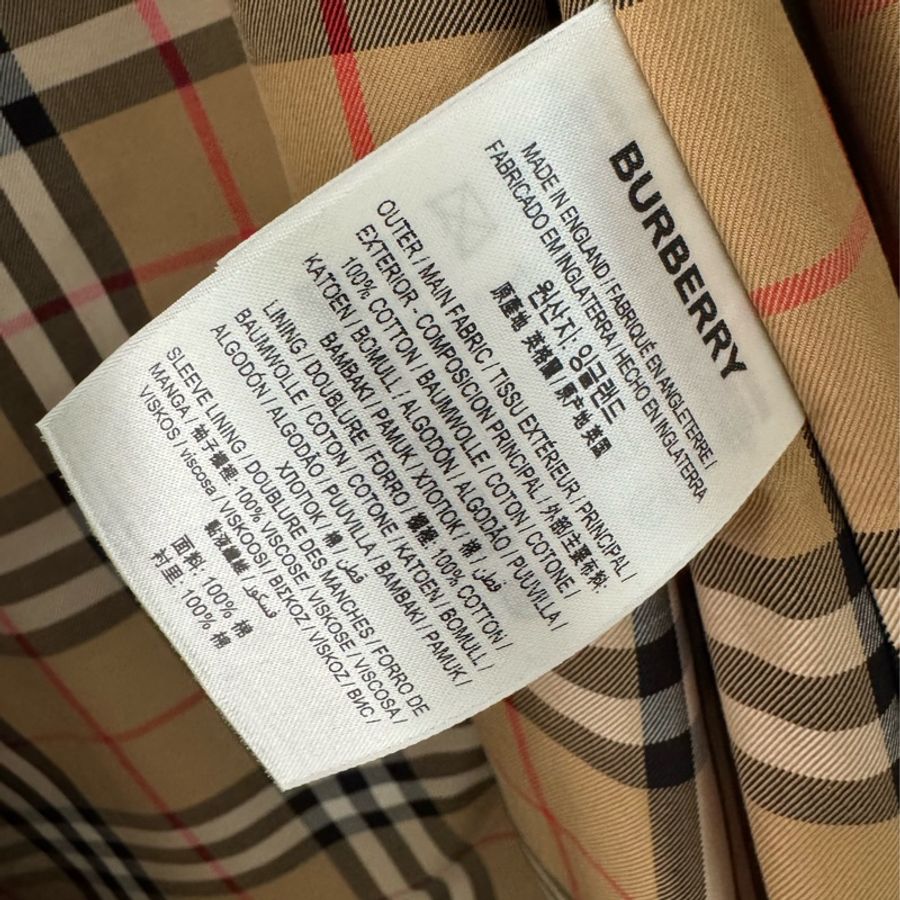 Burberry經典風衣外套（全新)降價-18