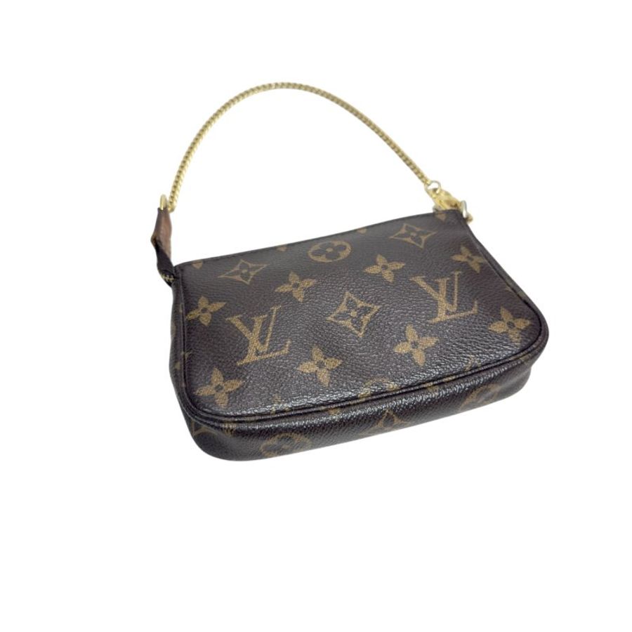 LOUIS VUITTON *自加鏈>送無品牌鏈帶* Pochette Accessoire 小手袋-10