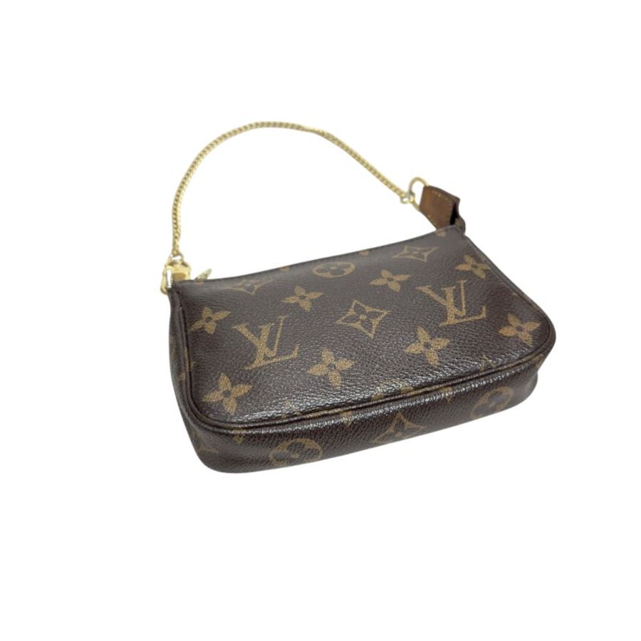 LOUIS VUITTON *自加鏈>送無品牌鏈帶* Pochette Accessoire 小手袋-12