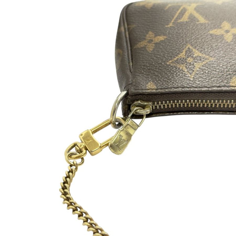 LOUIS VUITTON *自加鏈>送無品牌鏈帶* Pochette Accessoire 小手袋-15