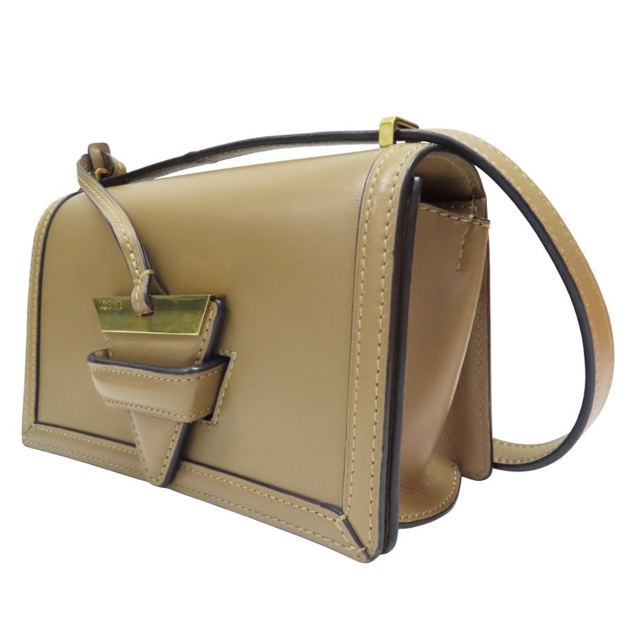 卡其色 牛皮 Barcelona Mini 肩背包【LOEWE 羅威】 302.74NP39-2