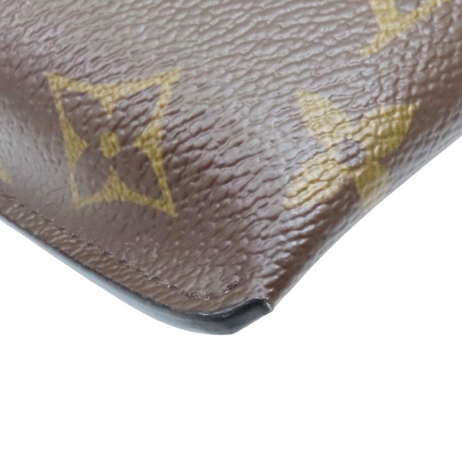 棕色 原花 PVC PADLOCK ON STRAP 肩背包【LOUIS VUITTON LV 路易威登】 M80559-7