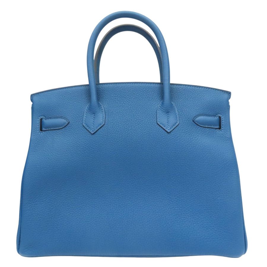 藍色皮革 Birkin 30包 T刻印【HERMES 愛馬仕】-1