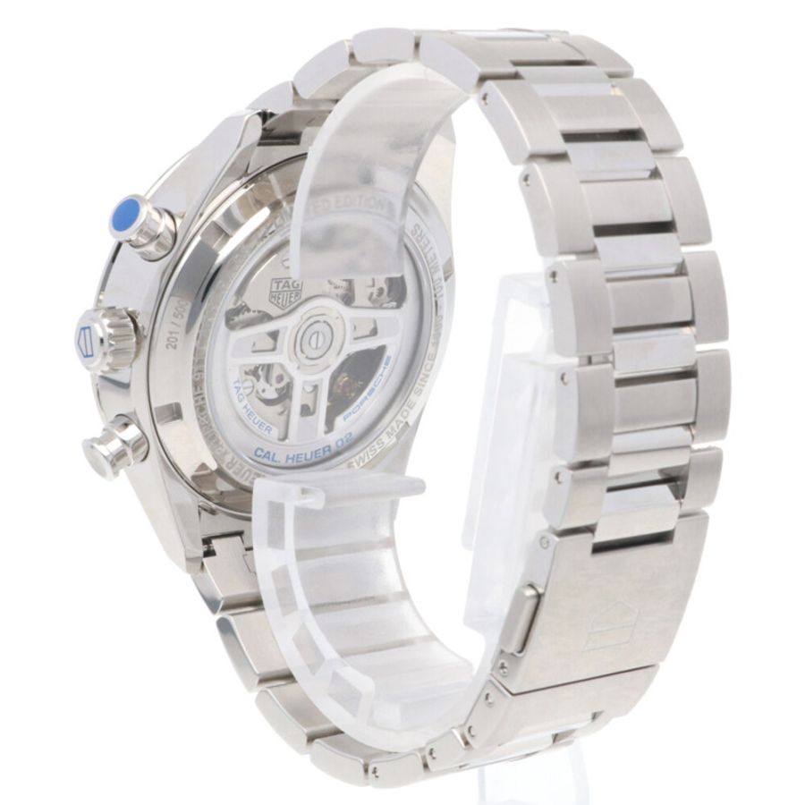 TAG Heuer Carrera腕錶,不鏽鋼CBN2016自動男士計時碼錶,保時捷RS 2.7 50週年紀念款-4