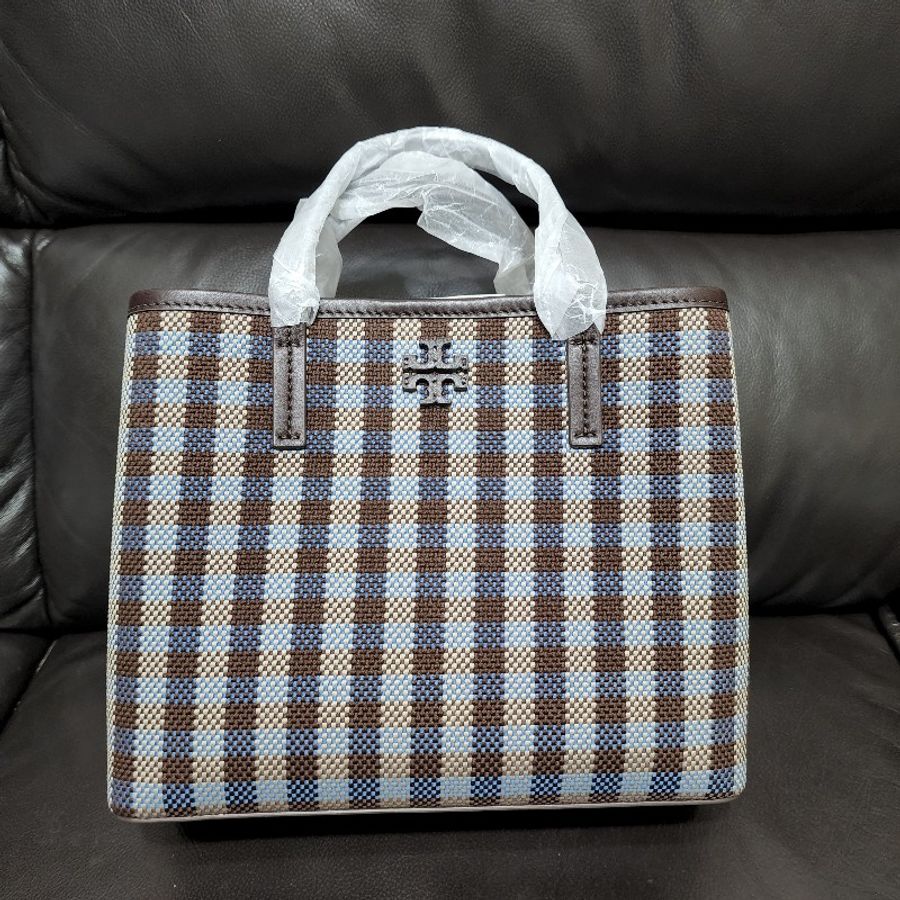 tory burch  藍咖  編織包-0