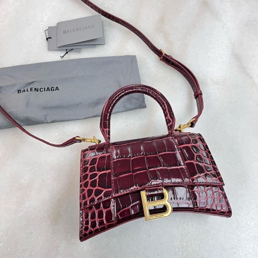 Balenciaga hourglass 592833 Red-0