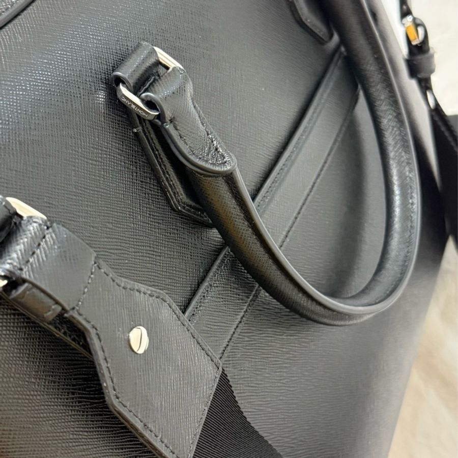 Montblanc 萬寶龍 中型公事包|匠心皮革|✨Wisher惟奢名品✨-7