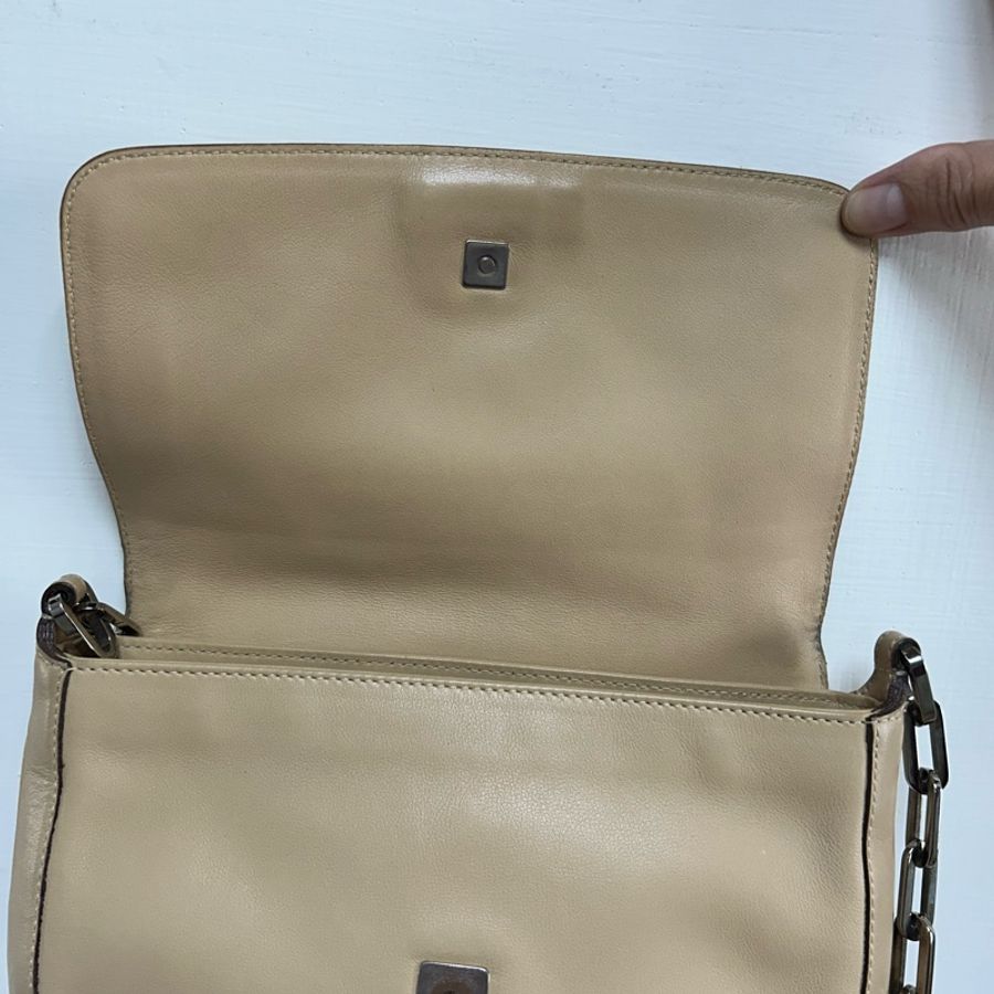 肩背包駝色Gucci小羊皮-2