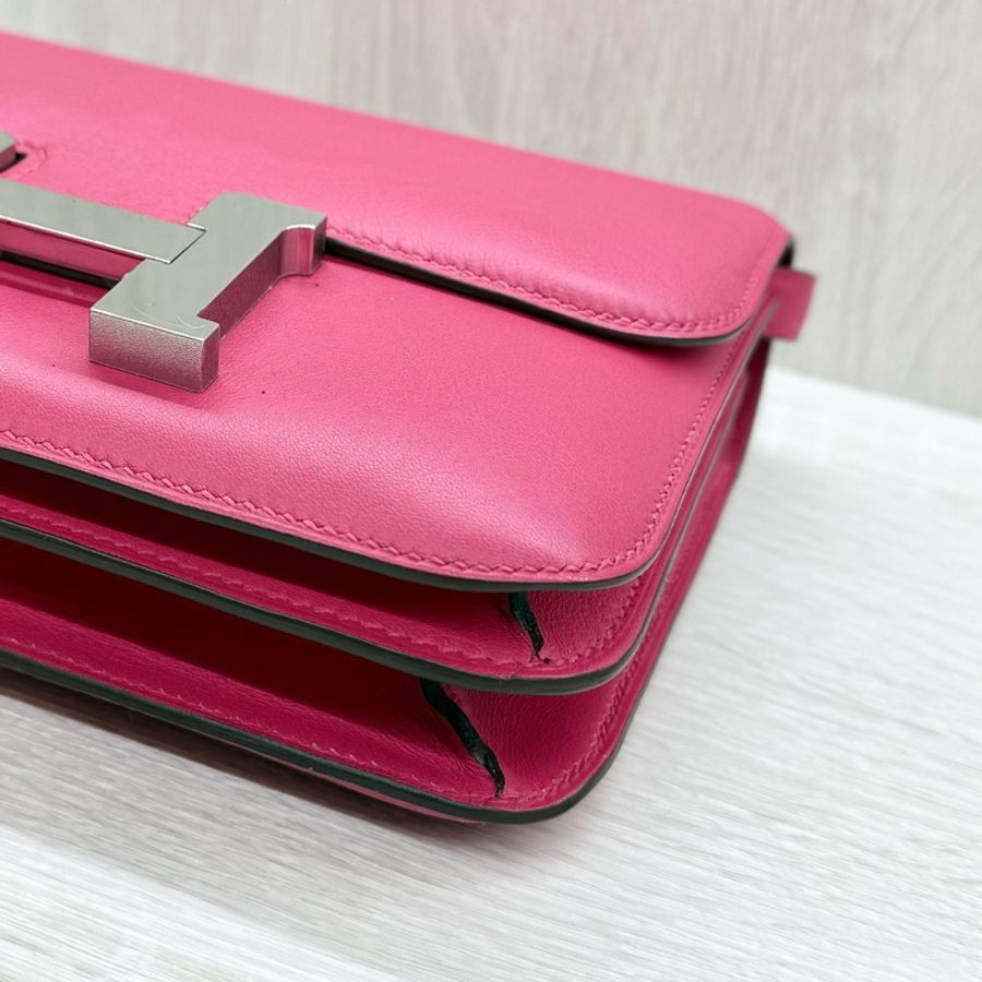 HERMES I6極致玫瑰粉swift皮19康康constance-20