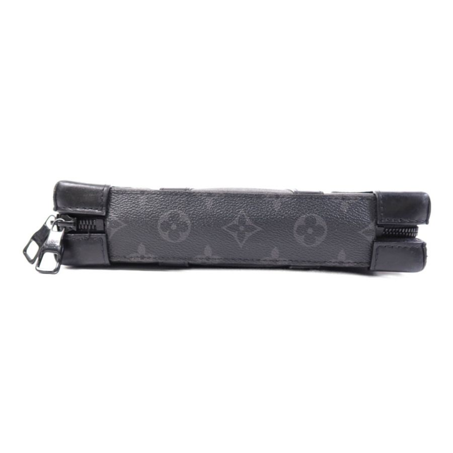 LOUIS VUITTON Monogram Eclipse Soft Trunk Wallet肩背袋-3