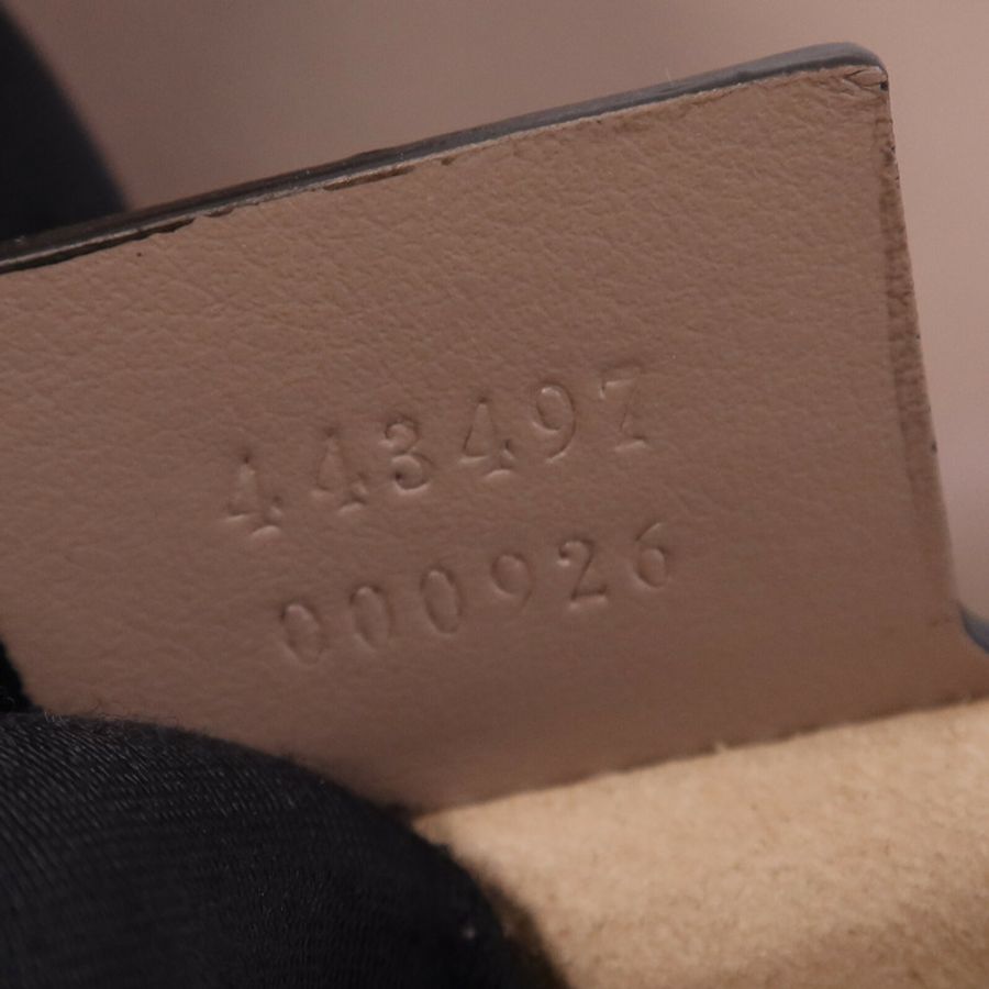 GUCCI 牛皮皮革GG Marmont金扣肩背袋-13