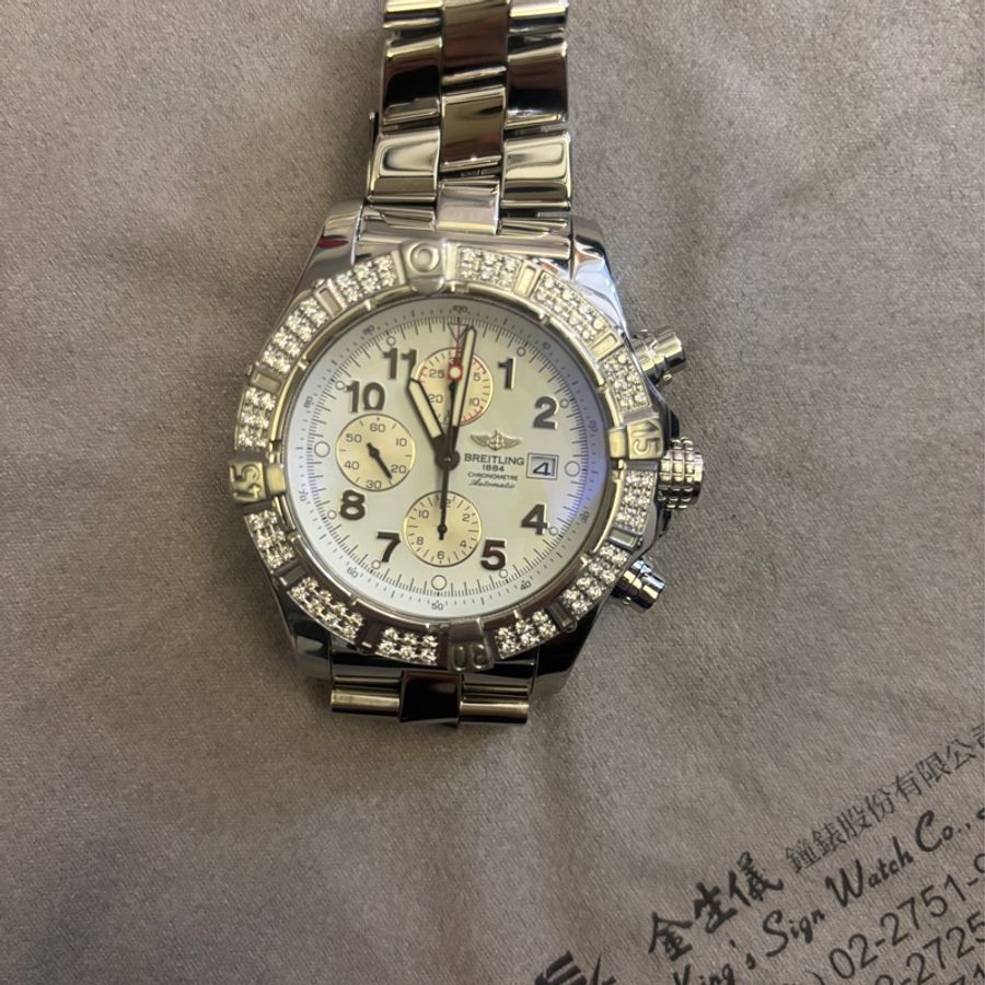 BREITLING1884 原鑲鑽 男錶-0