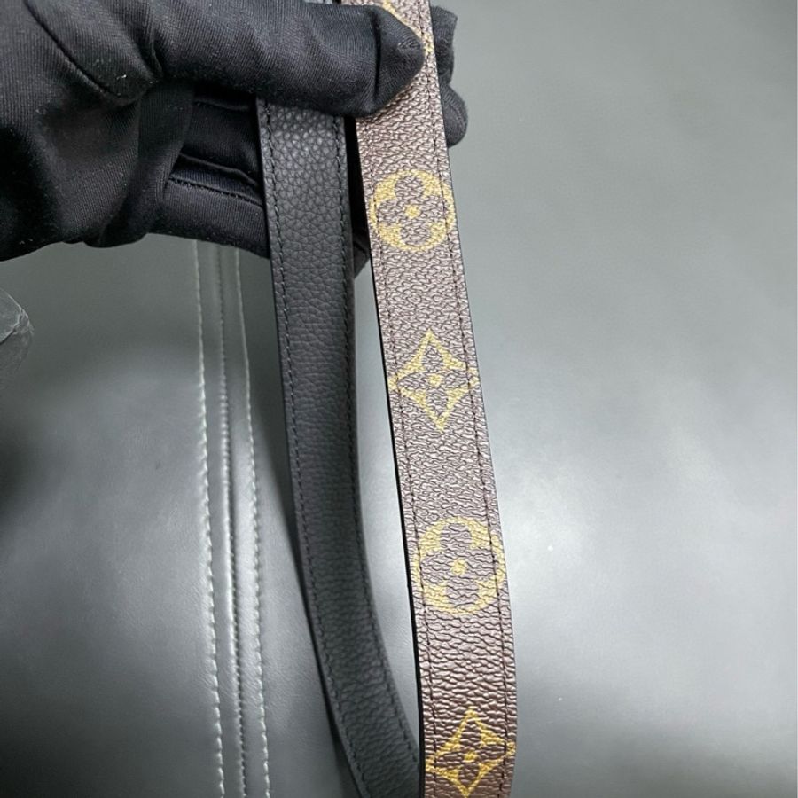 Lv neverfull bb 黑色老花雙面購物袋-37
