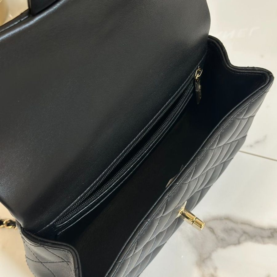 CHANEL Handle Mini CF20 - 黑金-4